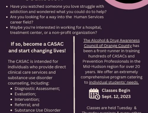 Become a Credentialed Alcohol and Substance Abuse Counselor
