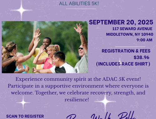 Join us in celebrating Recovery at our Annual Run/Walk/Roll in September!!